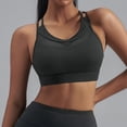thumbnail image 6 of vdgthytj Yoga Tank Tops for Women with Built in Bra Sleeveless Crew Neck Cross Back Slim Fitted Quick Dry Gym Workout Crop Tops, 6 of 6
