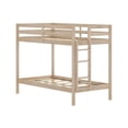 thumbnail image 3 of Now Furniture Wooden Twin over Twin Bunk Bed for Kids, Natural, 3 of 6
