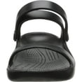 thumbnail image 2 of Women's Dawgs 3-Strap Sandals Black Size 6, 2 of 9