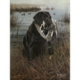 thumbnail image 3 of Daniel, Kevin 15x18 Black Modern Framed Museum Art Print Titled - A Friend in the Marsh, 3 of 5