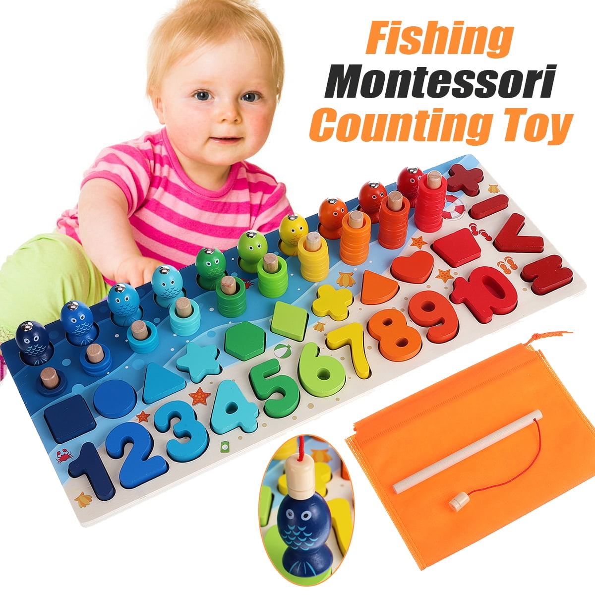 kids counting toys