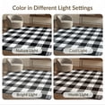 thumbnail image 7 of ODIKA 8'x10' Washable Area Rug Non-Shedding, Easy Care, Under Plaid Large Checkered Bold Border Doormat Layering Front for King Size Bedroom Bed, Master Suite, 7 of 7