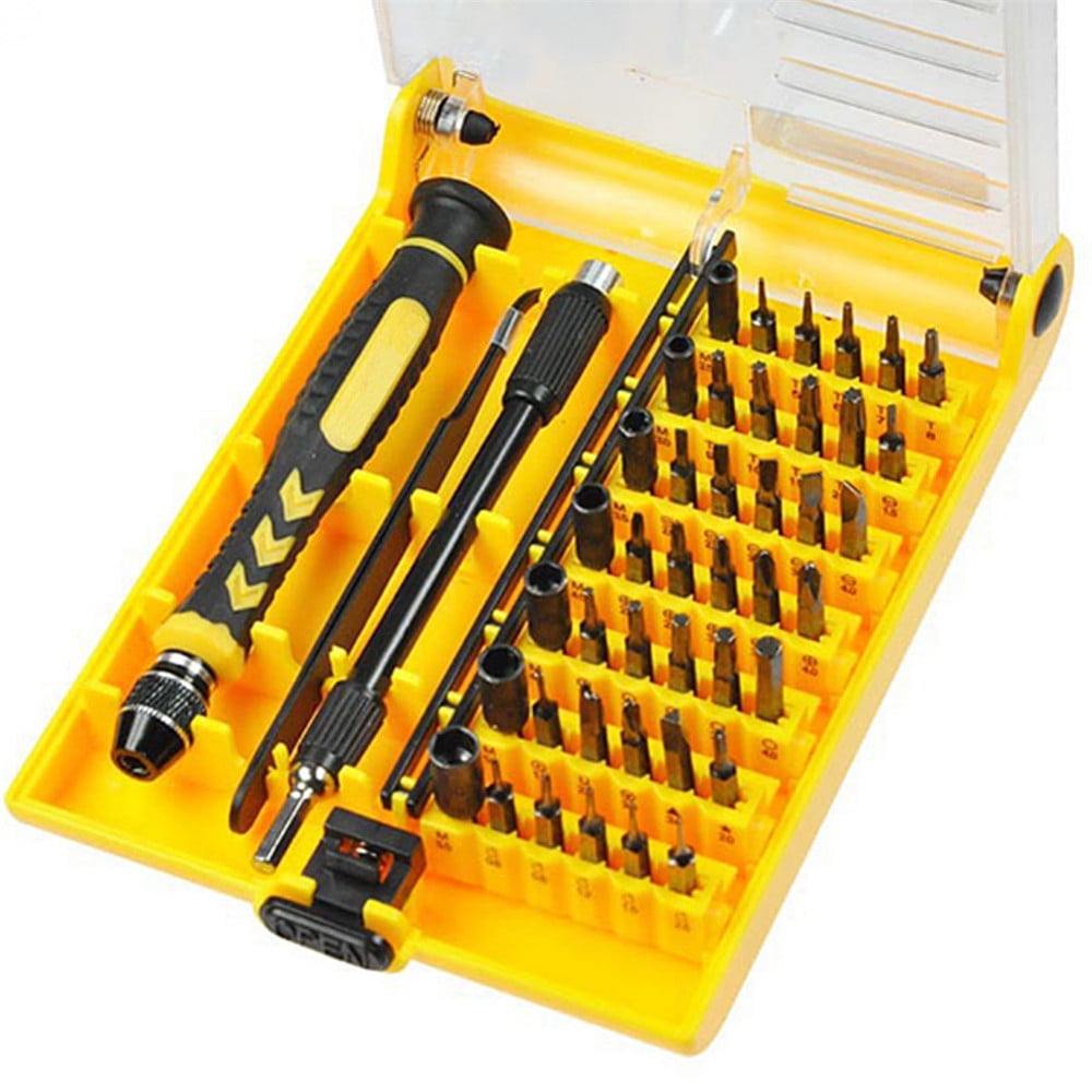 Manual Screwdriver Portable Repair Open Tool Kit Repair Tool Set 45 in