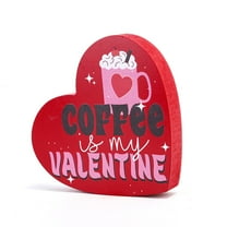 olkpmnmk Clearance,Heart Shaped Wooden Love Sign Tabletop Centerpiece Decor Love Wooden Decor Valentine's Day Wedding Table Decor Valentines Day Table Centerpiece Sign Love Confession Orn,Clearance