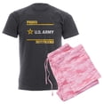 thumbnail image 6 of CafePress - Proud Army Boyfriend White And Gold - Men's Loose Fit, Cotton - 2 Piece Pajama Set, 6 of 7