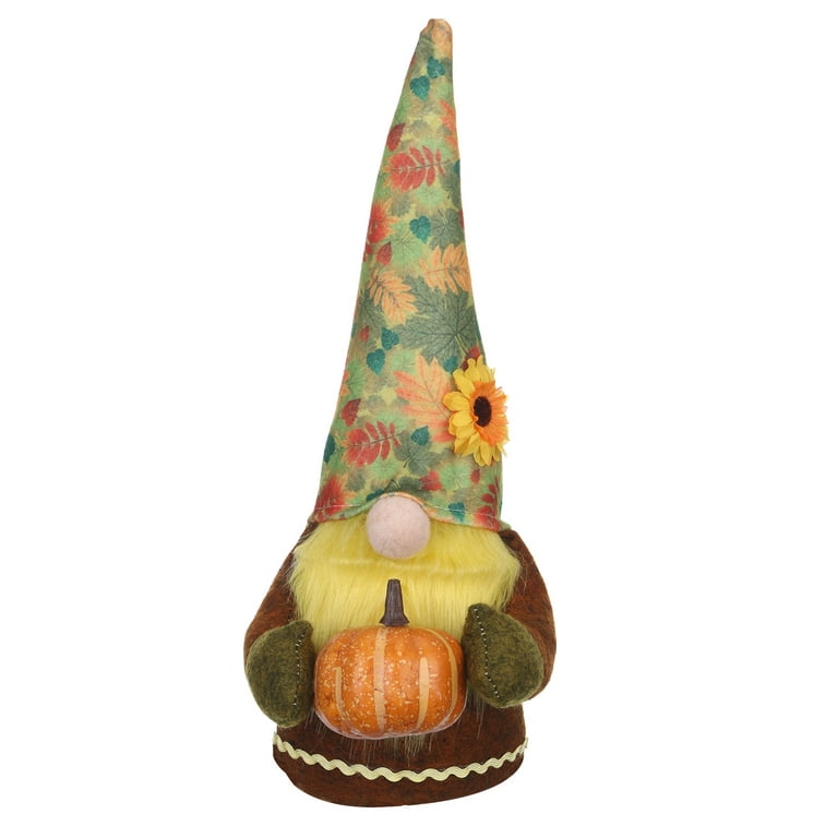 Squishmallow Thanksgiving sunflower faceless dwarf doll pumpkin head  decoration ornament 