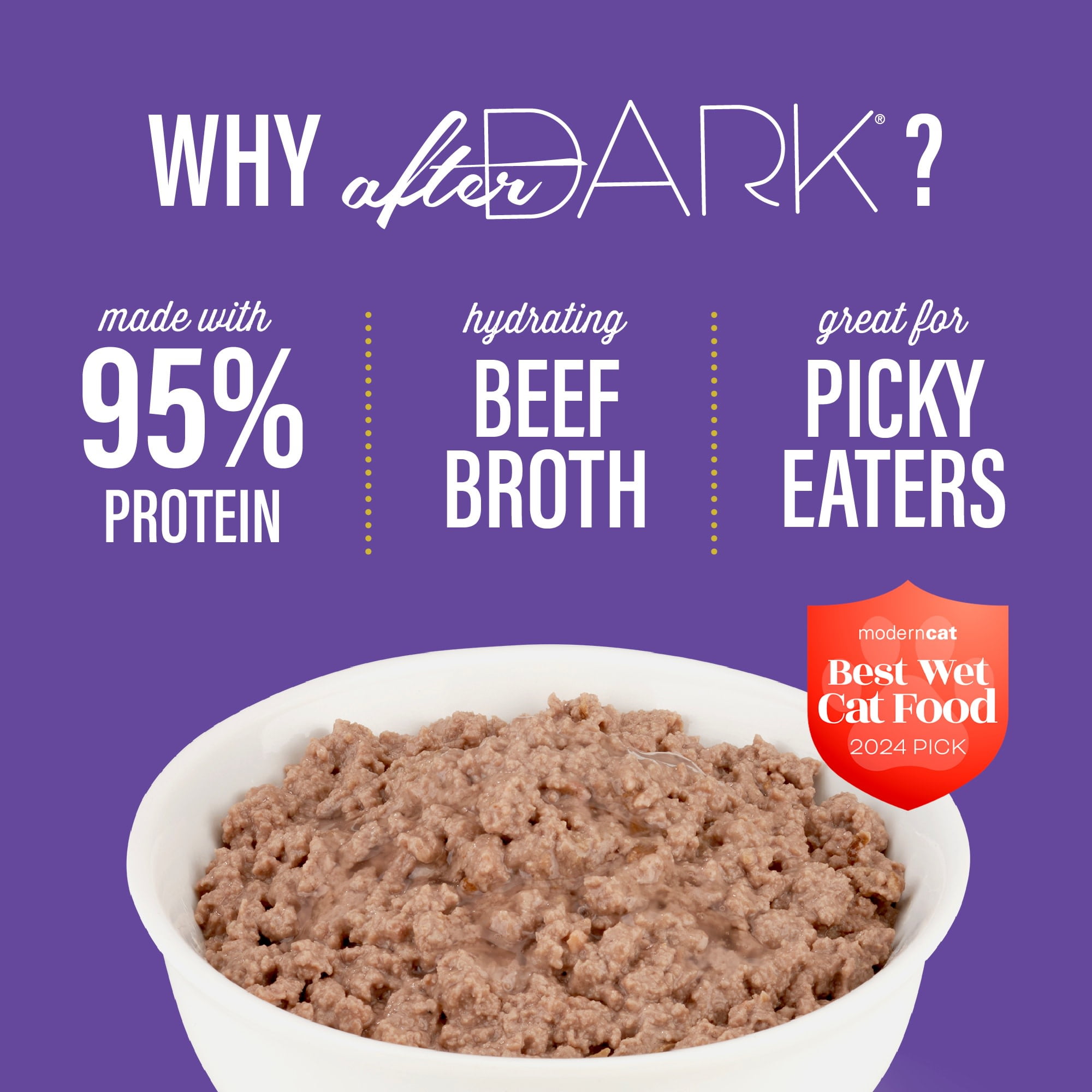 (6 pack) Tiki Cat After Dark Pate Wet Cat Food, Beef & Beef Liver, 3 oz. Can