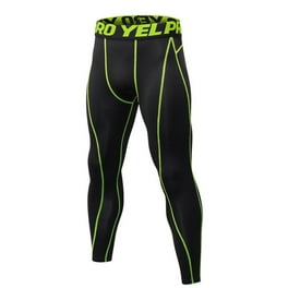 Youth Basketball Compression Pants with Knee Pads 3 4 Knee Padded Sport Legging Tights Walmart