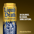 thumbnail image 4 of Liquid Death, Dead Billionaire Iced Tea, 19.2 Oz King Sized Can, Half Lemonade Half Black Tea, Low Calorie, No Artificial Sweeteners, B12 & B6 Vitamins, 4 of 6