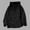 Black, variant on USSUMA Waterproof Jacket Mens Windproof Jacket Long Sleeved 1/4 Zipper Pocket Coat Fashion Solid Color Loose Outerwear Mountaineering Fall Top
