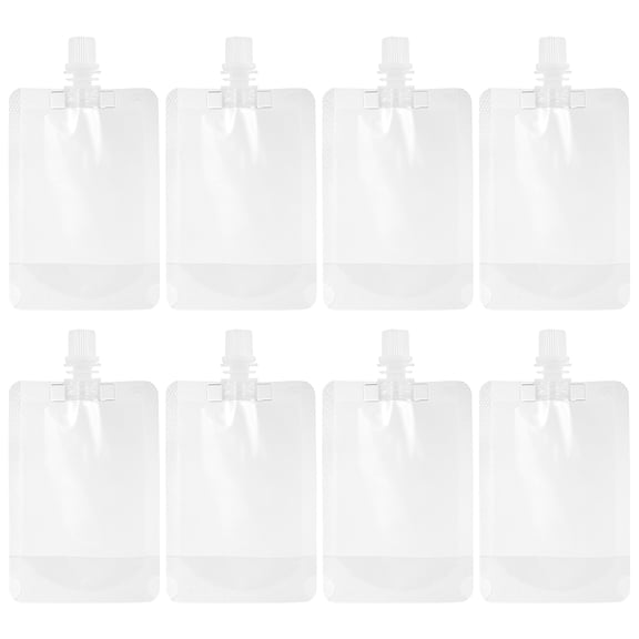 Take Out Bag Liquor Pouch Disposable Drinking Storage Flasks Concealable Container