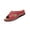 Red, variant on longantii Orthopedic Casual Sandals for Women Arch Support Summer Flat Sandals Breathable Slip on Non Slip Beach Slippers Beach 2026 New Foam Shoes Pink