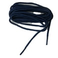 thumbnail image 3 of 2 Pair 45 Inch Heavy Duty Polyester Navy Blue 4mm 1/8 inch Thick Round Shoelaces, 3 of 5