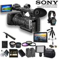 thumbnail image 2 of Videocámara profesional Sony HXR-NX3/1 NXCAM (HXR-NX3/1) con 2 tarjetas de -64 GB, 2 baterías adicionales, luz LED, estuche, trípode, micrófono Rode, pantalla externa y auriculares Sony. - Paquete profesional Sony HXR-NX31, 2 of 6
