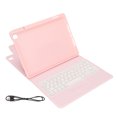 thumbnail image 1 of Funda para tableta Funda protectora de cuero para tableta con ranura para bolígrafo Cubierta para teclado Cable de datos para tableta IOS 10.2 10.5 pulgadas Rosa, 1 of 10