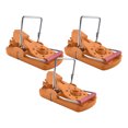 thumbnail image 1 of Trampas para ratas en interiores y exteriores, receptor de ratones portátil para jardín y hogar (naranja 3 uds) Ehuebsd Libre de BPA, 1 of 3