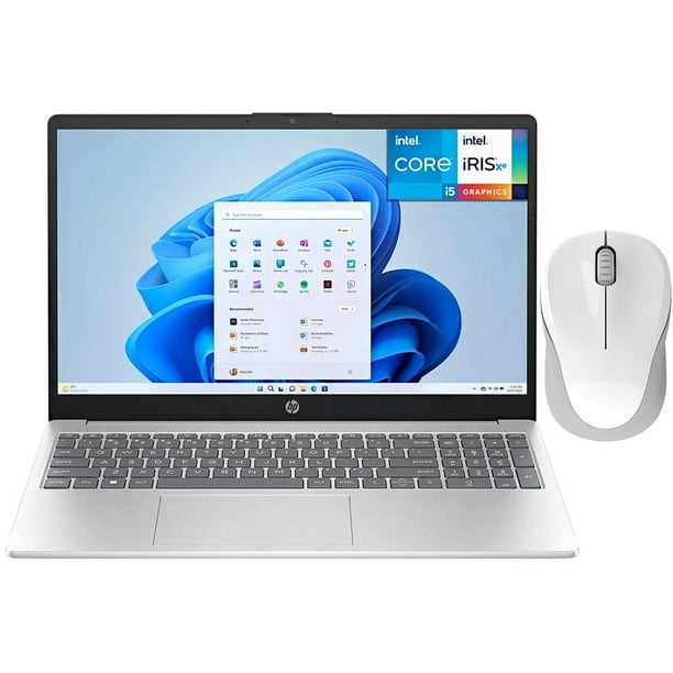 Laptop HP 15 Intel Core i5 1235U 16GB RAM 256GB SSD 15.6" Windows 11 Home Teclado en Ingles + Mouse DXT