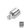 thumbnail image 5 of Uxcell 4pcs 1/2" Drive (F) x 3/8" (M) Socket Reducer Adapters, Female to Male, Cr-V Steel(Silver), 5 of 5