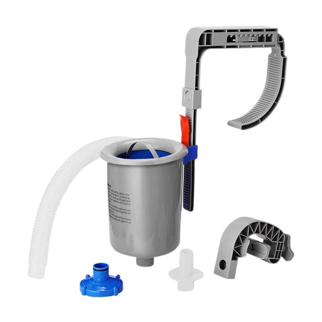 Ground Pool Skimmer - Wall Mount & Floating, Efficient Debris Removal for Swimming Pools