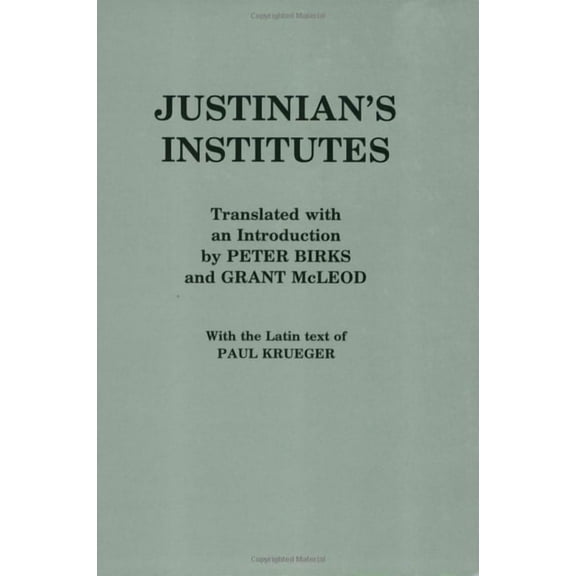 Justinian's "Institutes", (Paperback)