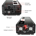 thumbnail image 2 of CNSWIPOWER 3000W (Potencia máxima 6000W) inversor de Onda sinusoidal Pura CC 48V a CA 120V 60 Hz convertidor Solar para Uso doméstico (DC48V (Rango 40V-60V) 3000W), 2 of 5