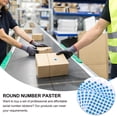 thumbnail image 2 of 100 Pcs Autocollants Ronds Numérotés Uniques, 2 of 7