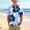 E, variant on Tdoqot Boys Hawaiian Shirts with Pocket- Button Down Print Short Sleeve Tropical Kids Beach Shirts Multicolor Size 8