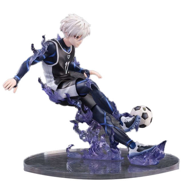 Figura de acción de Anime huangchenghong bloqueo azul 18cm Seishiro Nagi Isagi yoachi estatuilla juguetes de modelos de colección para adultos546