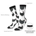 thumbnail image 6 of Honeii Retro Rooster Print Adult Socks,Crew Socks,Casual Calf Socks,Daily Wear Socks for Men & Women, Perfect for Sports, Casual and Everyday Use, 6 of 6
