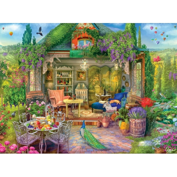 500 Pieces Great Jigsaw Puzzles for Adults Aimee Stewart - Wine Country Escape Puzzles for Adults Toys Gift Family Decoration