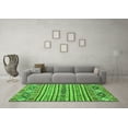 thumbnail image 3 of Ahgly Company Indoor Rectangle Abstract Green Modern Area Rugs, 6' x 9', 3 of 4