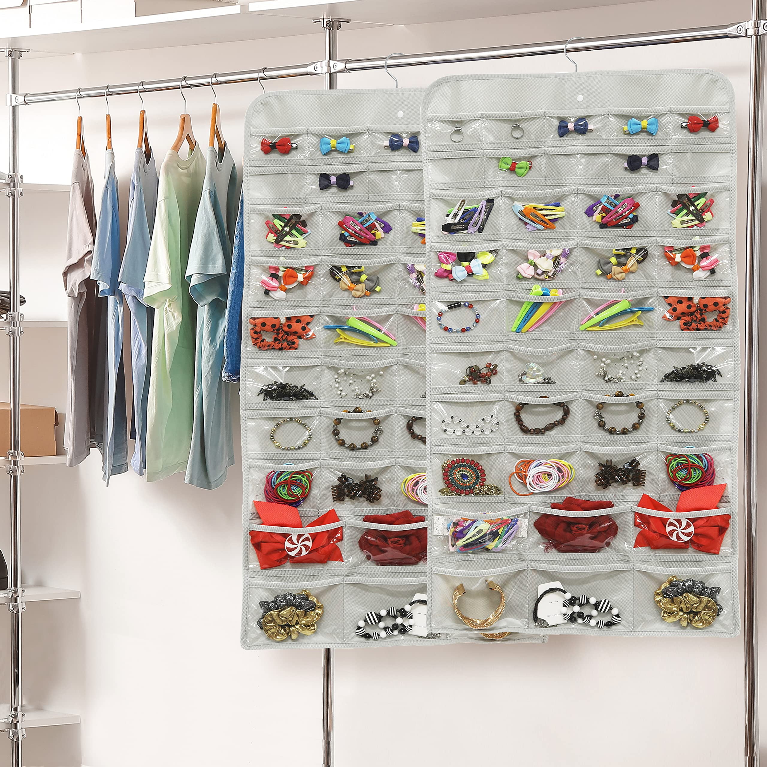 Shoe Organizer Over Door Gift Wrap Storage Wrapping Paper