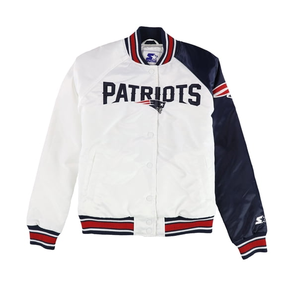 STARTER Mens New England Patriots Varsity Jacket pat S