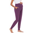 thumbnail image 3 of REALiKUN Women's Maternity Pants Over Belly Lounge Pajamas Clothes Pregnancy Joggers with Pockets, 3 of 6
