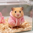 thumbnail image 3 of 1 sudaderas con capucha cálidas de invierno para mascotas, ropa de exterior para animales pequeños, conejito, gatito, bebé, conejillo de indias, sudadera de Cosplay,Rosa, 3 of 7