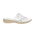 thumbnail image 2 of Sandalias Para Mujer De Piso Tipo Piel Blanco Perforado blanco 25 INCÃGNITA 136D12, 2 of 6