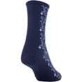 thumbnail image 4 of Gold Toe Women's Designer Collection Midi Socks, 3 Pairs, Navy, Blue, Shoe Size: 6-9, 4 of 4