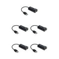 thumbnail image 3 of ZLight USB 2 .0 Ethernet Adapter Network Card USB 2 .0 to Lan Ethernet Adapter for Computer for Laptop Usb Ethernet black 5Set, 3 of 6
