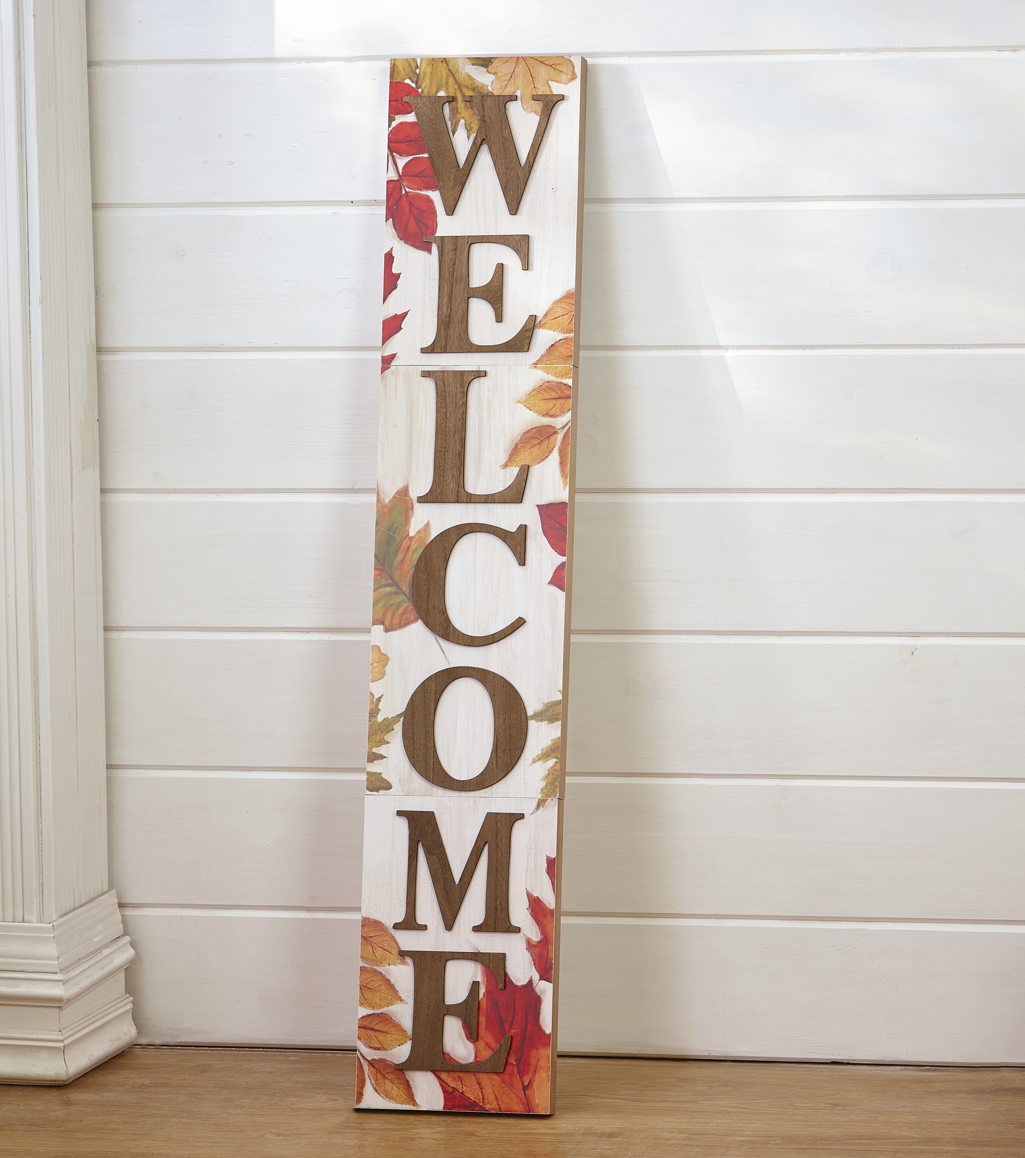 Farmhouse Rustic Wood Welcome Sign Door Porch All Rooms Custom Home Decor
