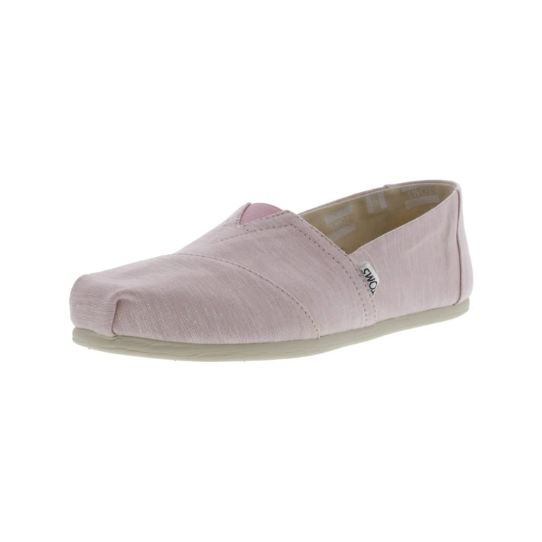 Toms drizzle grey top slub chambray women's classics
