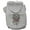 Gray, variant on Pet, Dog Cat Hoodie Nailhead Rhinestone, "Eagle Rose"