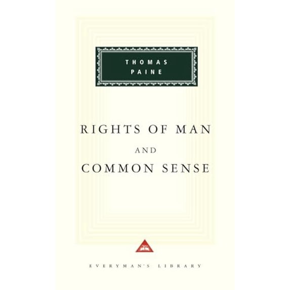 Pre-Owned Rights of Man and Common Sense: Introduction by Michael Foot (Hardcover) 0679433147 9780679433149