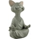 thumbnail image 3 of Estatua meditativa de Buda de gato gris Vhermosa para decoración de jardín interior y exterior, 3 of 7