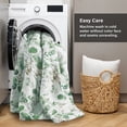 thumbnail image 5 of Regency Heights King/Cal King Comforter Sets, Reversible Seersucker Floral Bedding Sets, 3 Piece Lightweight Sage Green Botanical Flowers Comforter Bed Set with Pillow Shams, 5 of 10