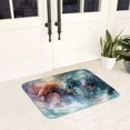 thumbnail image 5 of Non Slip Door Mat, Ink Style Wave Dragon Fast Drying Bath Tub Mats, Absorbent Bathroom Rugs Entrance Welcome Mat, Bath MatS for Tub, Floor, Home, Kitchen, Hotel,16x24in, 5 of 7