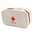 thumbnail image 1 of Bolsa De Almacenamiento Recorrido De Deporte Al Que Acampa Yendo De Médica Kit De Primeros Auxilios De Emergencia Vacío Gris, 1 of 5