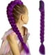 thumbnail image 1 of Peluca con extensión de coleta y coleta de color para mujer, accesorios para cabello oscuro para fiestas de Halloween, festivales, etc. 66 cm (26 pulgadas)., 1 of 8