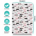 thumbnail image 3 of Boho Retro Floral Pet Feeding Mat-Absorbent Pet Placemat for Food and Water Bowl, with Waterproof Rubber Backing, Quick Dry Water Dispenser Mat for Dog and Cat (16"x24"), 3 of 4