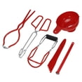 thumbnail image 4 of 6-Piece Canning Kit Non Slip Food Tongs Jar Lifter Wrench Lid Lifter Funnel Measurer Set, 4 of 8