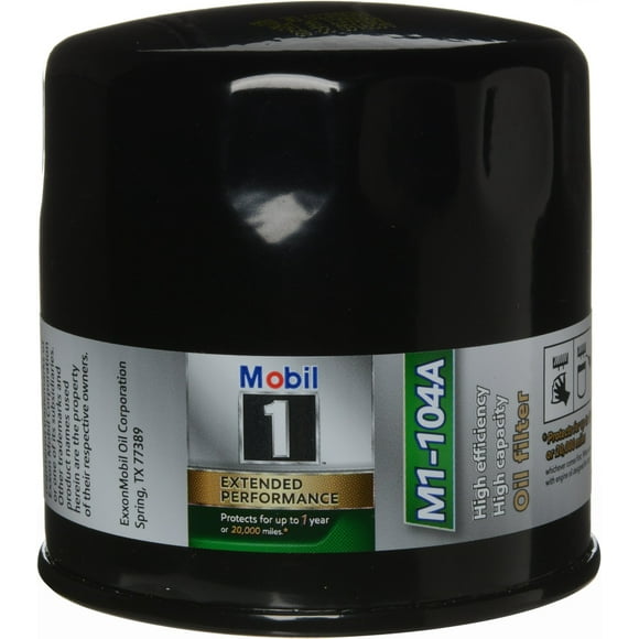 Mobil 1 M1-104A Extended Performance Oil Filter, Pack of 2